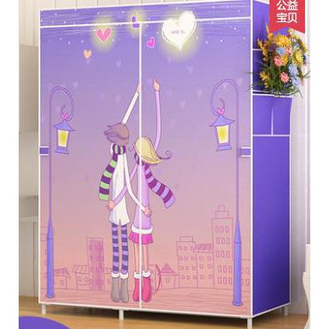 Lemari Pakaian (L:105CM) 3kg-105 CISS BUKA SAMPING SHENAR