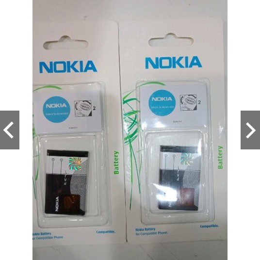 Baterai Nokia BL-4C Battery Nokia BL-4C Battery Nokia BL4C Baterai Nokia BL 4C Original