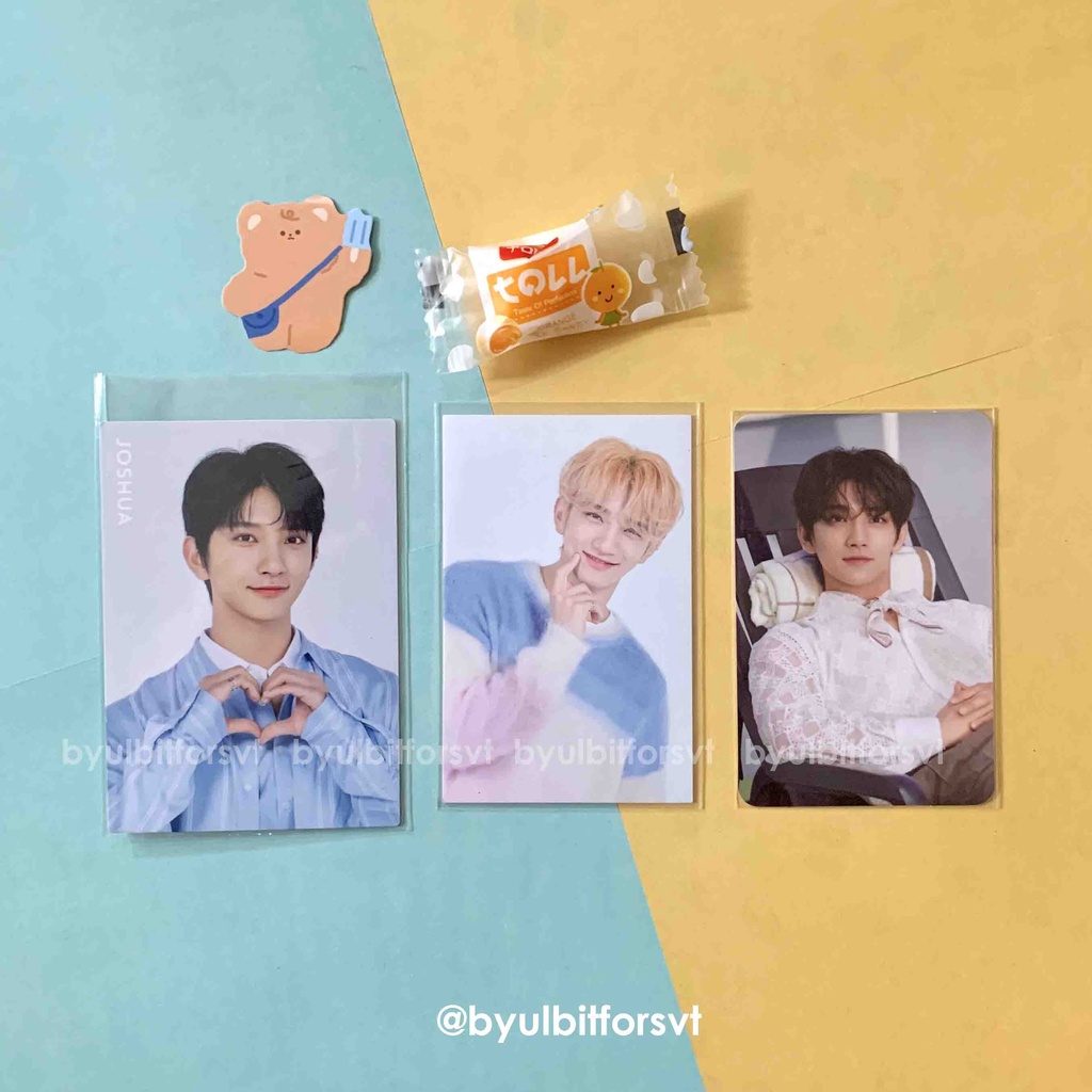 [ PROMO BUNDLE ] PC Seventeen Joshua Dome Tour, Caratland, Bene Synnara China (PHOTOCARD JOSHUA)