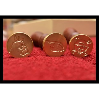 TERLARIS! Custom Stamp Wax Cap Stempel Lilin Alpabeth Kartun Anime