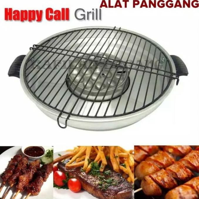 ;&;&;&;&] Alat Pemanggang Panggang Roti Ikan Sossis Bbq Ayam Sate Happy Call