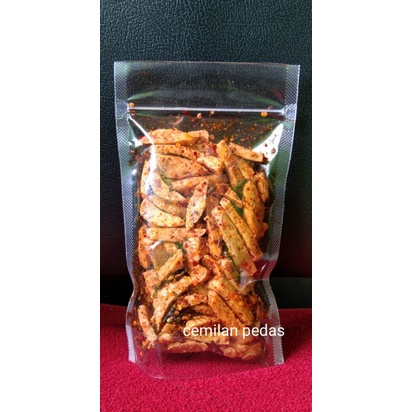 

Basreng Pedas Daun Jeruk Isi 100 Gram Basreng Baso Goreng Stick Extra Pedas Hot Jeletot Asli Cabe Rawit Merah Renyah Dan Gurih..