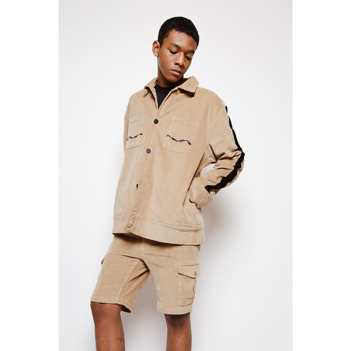 Muzca Khaki Corduroy Jacket -