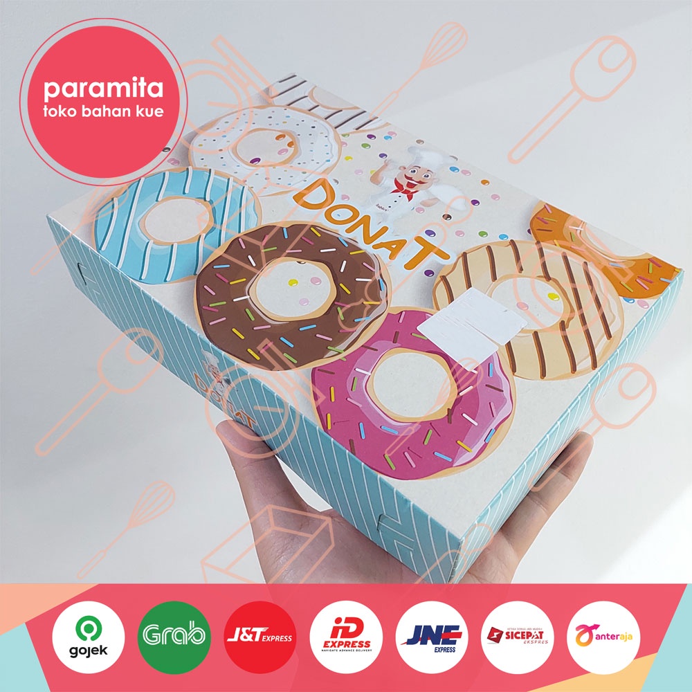 Young Kotak Donat (Muat 6 Donat) - 1 pcs