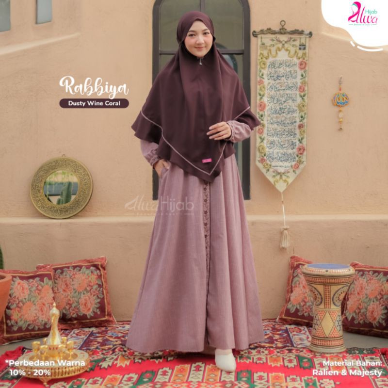 Rabbiya gamis alwa hijab