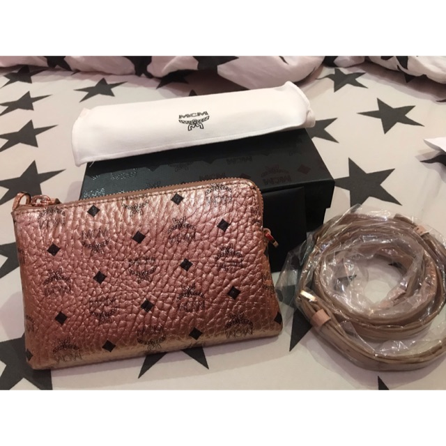[Authentic] Tas MCM Mini Casette Loop Crossbody Mini Bags/Belt Bag