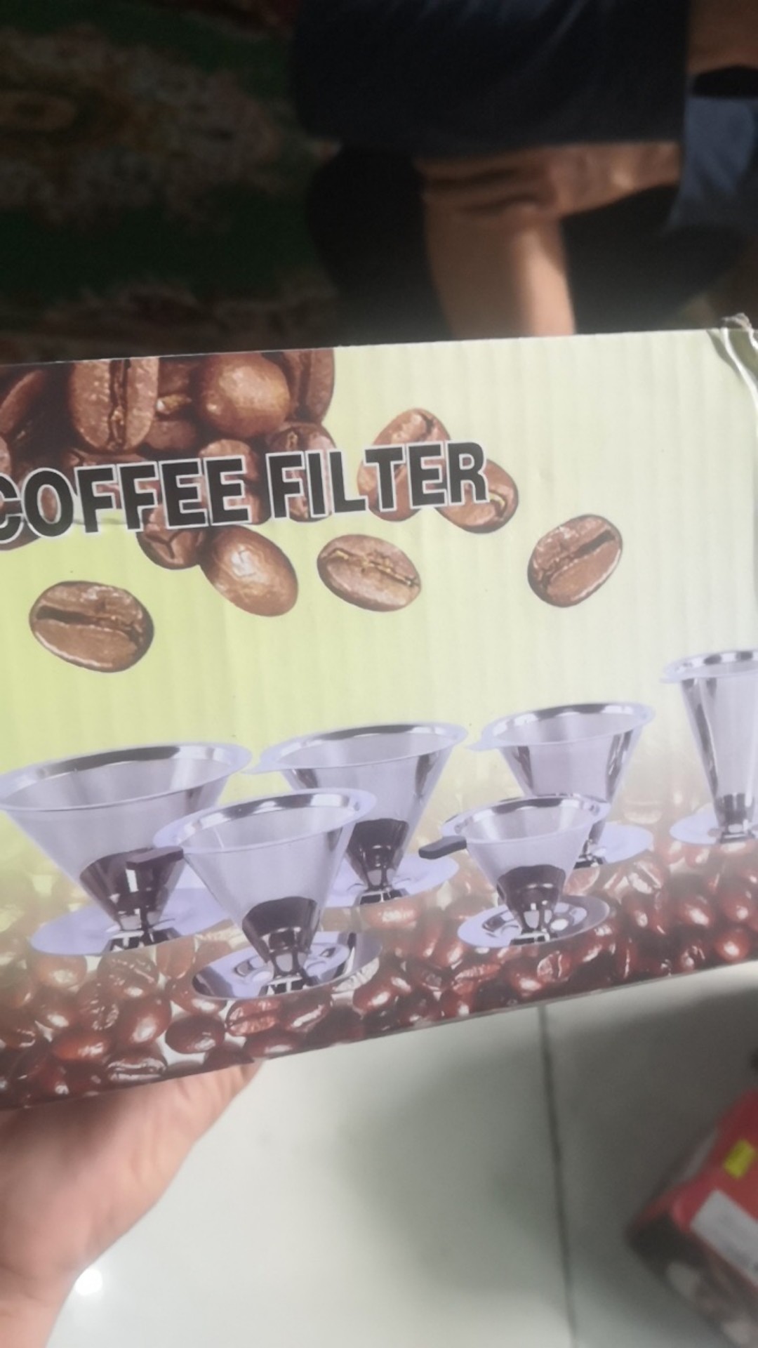 Double Layer Cone Coffee Filter Dripper Kopi Drip - Pnp Gadget