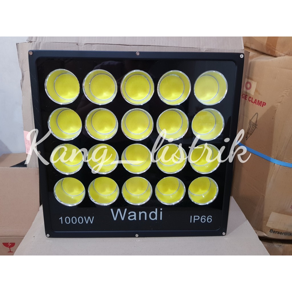 Lampu Sorot LED / Lampu Tembak LED / Flood Light 1000W WANDI