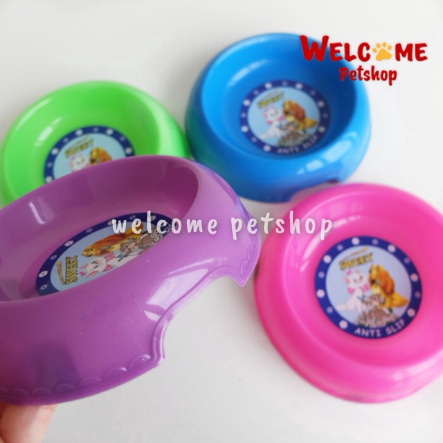 TEMPAT MAKAN MINUM KUCING / ANJING ANTI SLIP - Sweet Plate 3