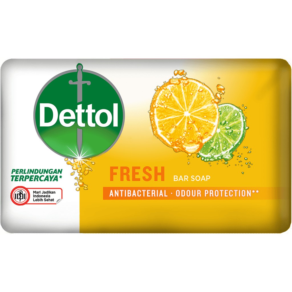 DETTOL BAR SOAP ANTIBACTERIAL ODOUR PROTECTION (5PCS)