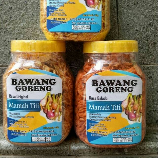 

Bawang goreng mamah titi