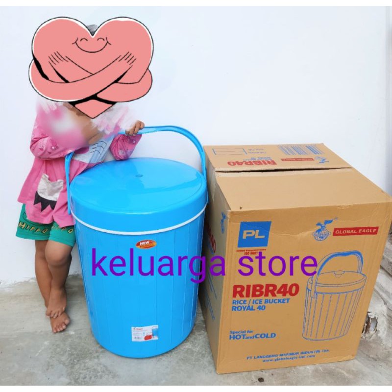 termos nasi jumbo 40 liter / termos es besar 40 liter global eagle/ RB 40 liter/ rice bucket 40