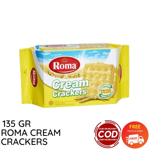 ROMA MALKIST &amp; CREAM CRACKERS 135 G