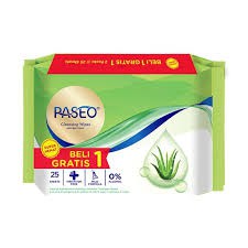 TISSUE PASEO WIPES ANTI BACTERIAL 25'S (BUY 1 GET 1)