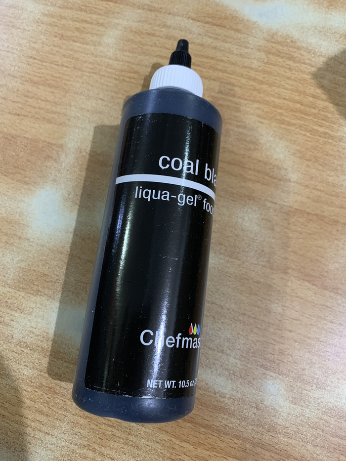 

Chefmaster Coal Black 10.5 oz 298 gr / icing color pewarna makanan