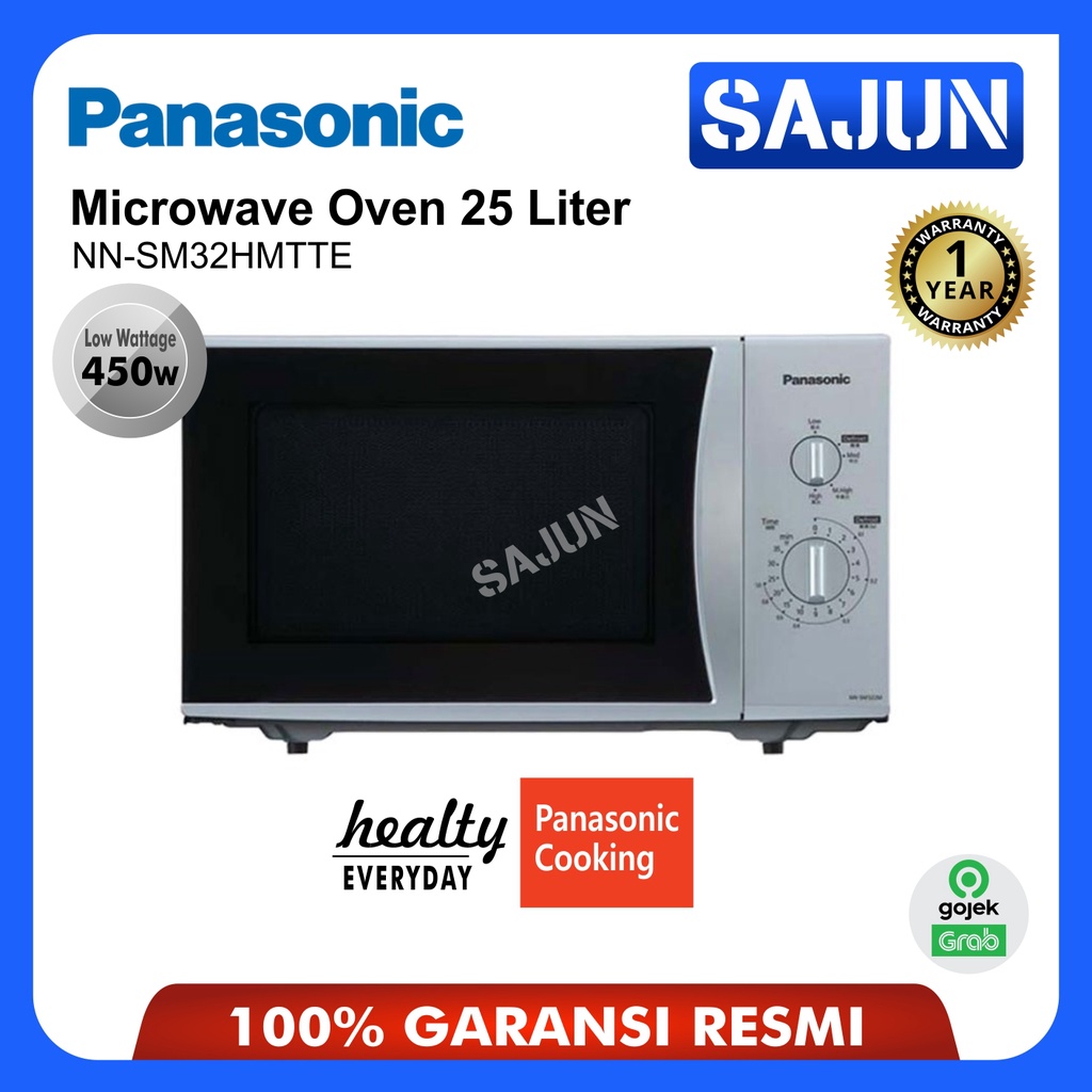 Panasonic Microwave Oven 25 Liter NN-SM32HMTTE Low Watt