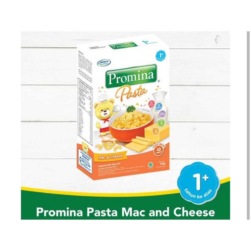 Jual Promina Pasta Mac and Cheese 70 g / Creamy Chicken Spinach 60 g