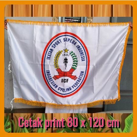 Jual Bendera Pataka Ruangan Ruang ISSI ICF Ikatan Sport Sepeda ...