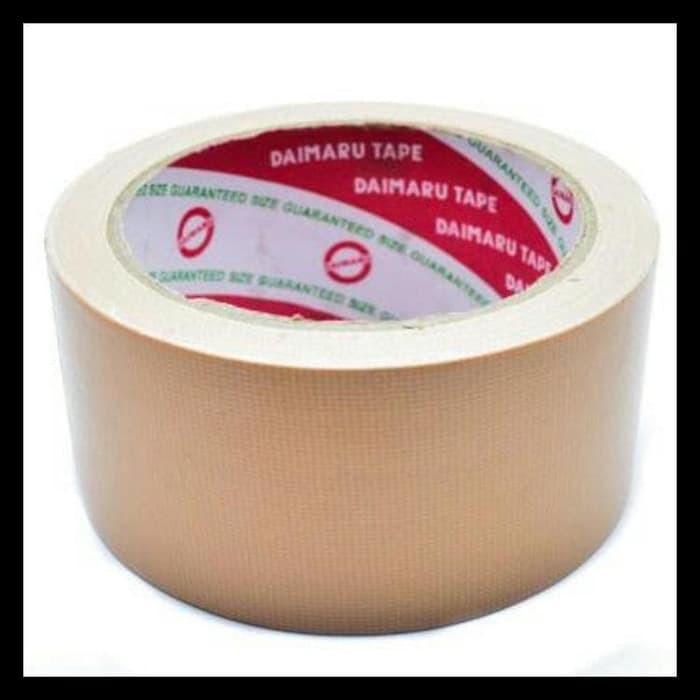 

DAIMARU LAKBAN KAIN Warna : KREM BESAR 48MM ( 2inch) cloth tape - untuk jilid