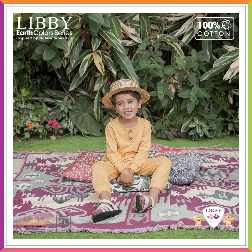 ❤ Fashionbabies ❤ [ TERBARU ] LIBBY FAVE SET EARTH COLOR SERIES | SETELAN OBLONG PANJANG