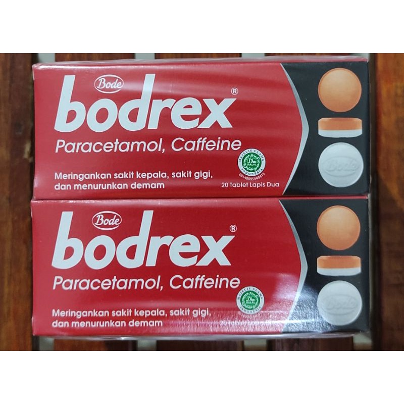 Bodrex 24 Strip / Sakit Kepala / Sakit Gigi / Demam