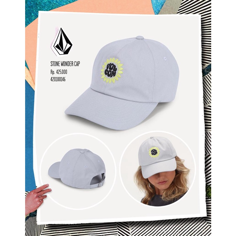 RAYSURF VOLCOM TOPI WANITA 420100146 ORIGINAL