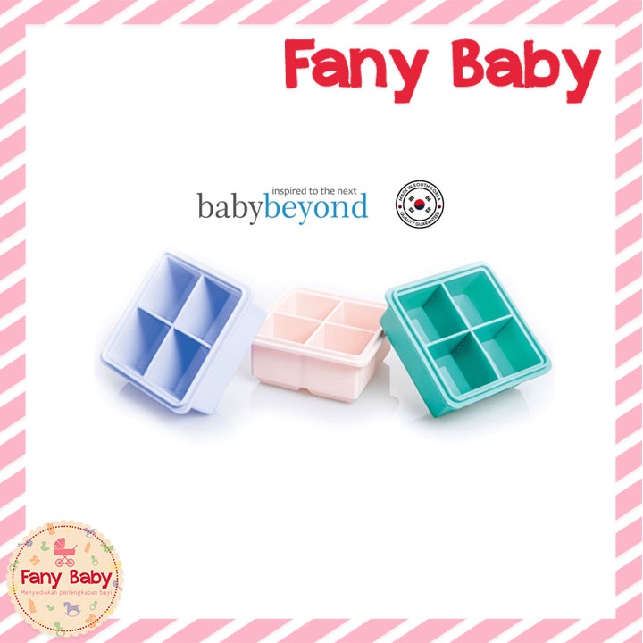 BABY BEYOND - BB 1061 SILICONE FRESH FOOD CUBES 400ML