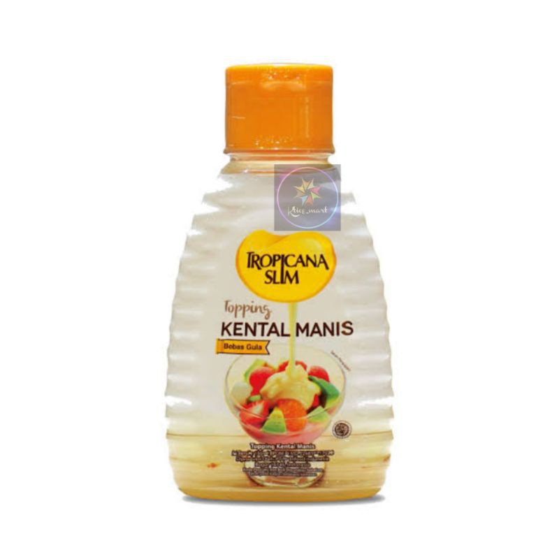 

Tropicana Slim Topping Kental Manis 150ml/ Sugar Free/cocok untuk diet