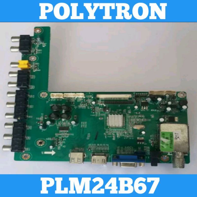 MB POLYTRON PLM24B67 Mainboard POLYTRON 24B67 Mainboard TV POLYTRON PLM24B67 MB PLM24B67 Mainboard P