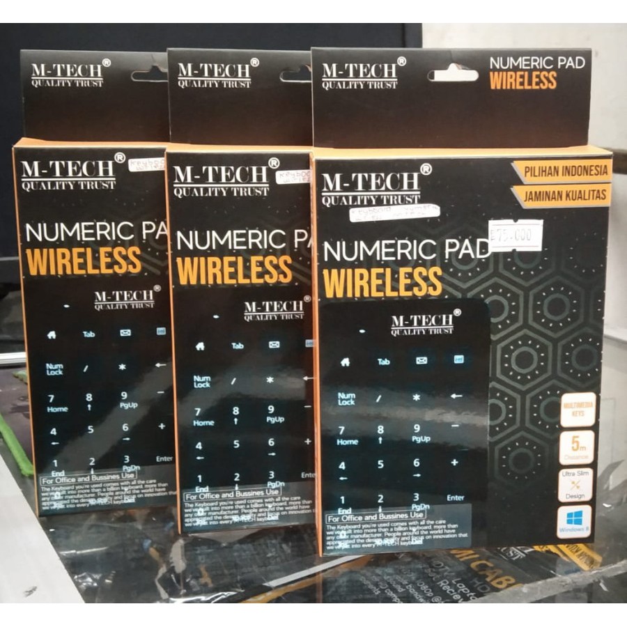 KEYBOARD NUMERIK WIRELESS M-TECH