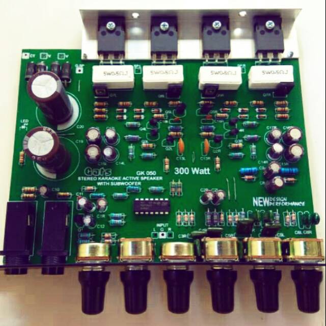 300 watt kit stereo speaker aktif