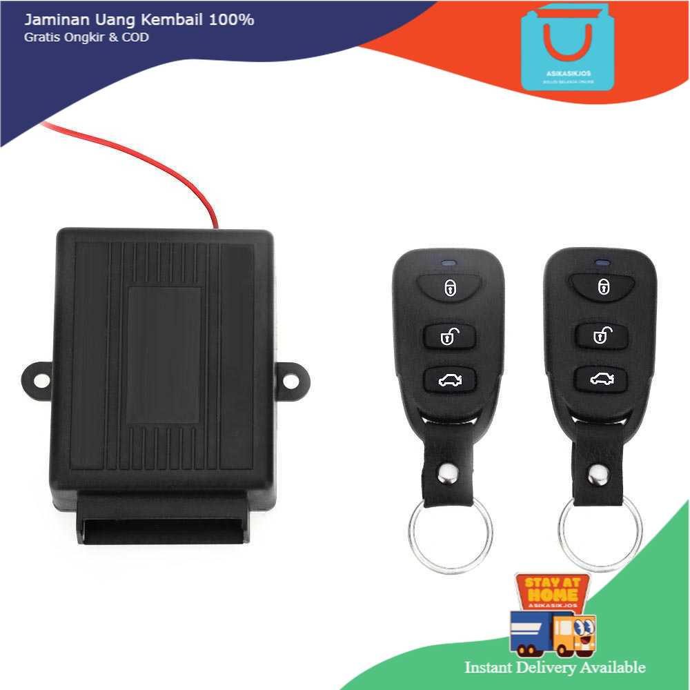 Eunavi Keyless Remote Control Wireless Door Lock Mobil - 124908
