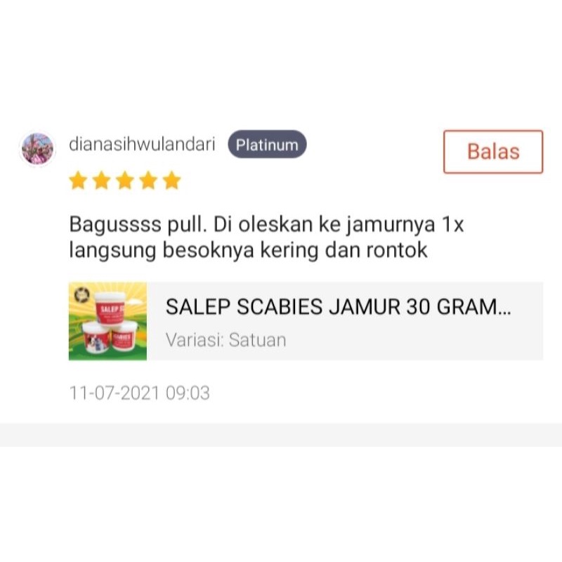 SALEP SCABIES JAMUR OBAT SCABIES KUCING ANJING HAMSTER KELINCI AMPUH