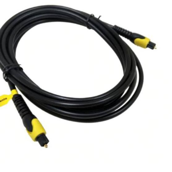 Kabel Optic Audio Digital Optical Toslink optik speaker ke Smart TV .