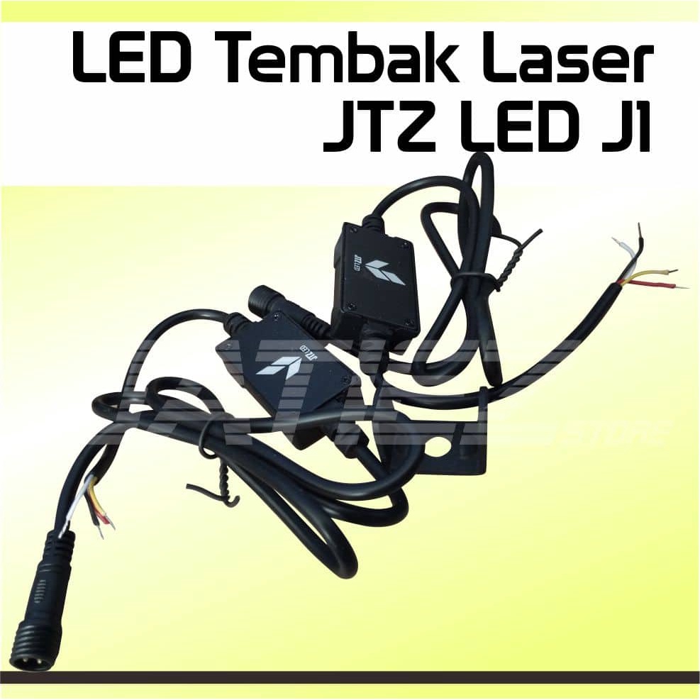 Lampu Tembak JTZ J1 LED 20W - Led Sorot Laser Gun 2 Warna High Low