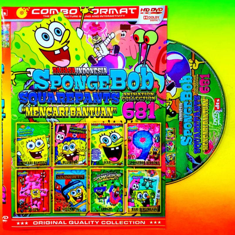 KASET FILM KARTUN COLLECTION SPONGEBOB SQUAREPANTS