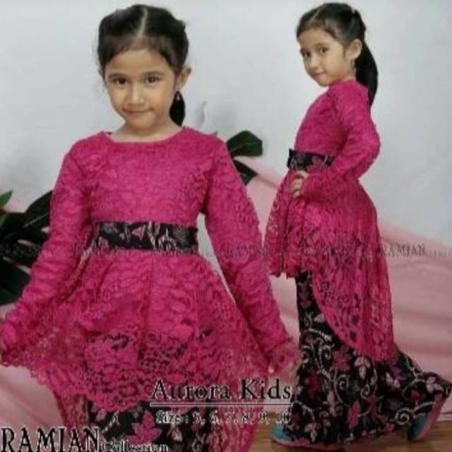 kebaya anak umur 10 tahun