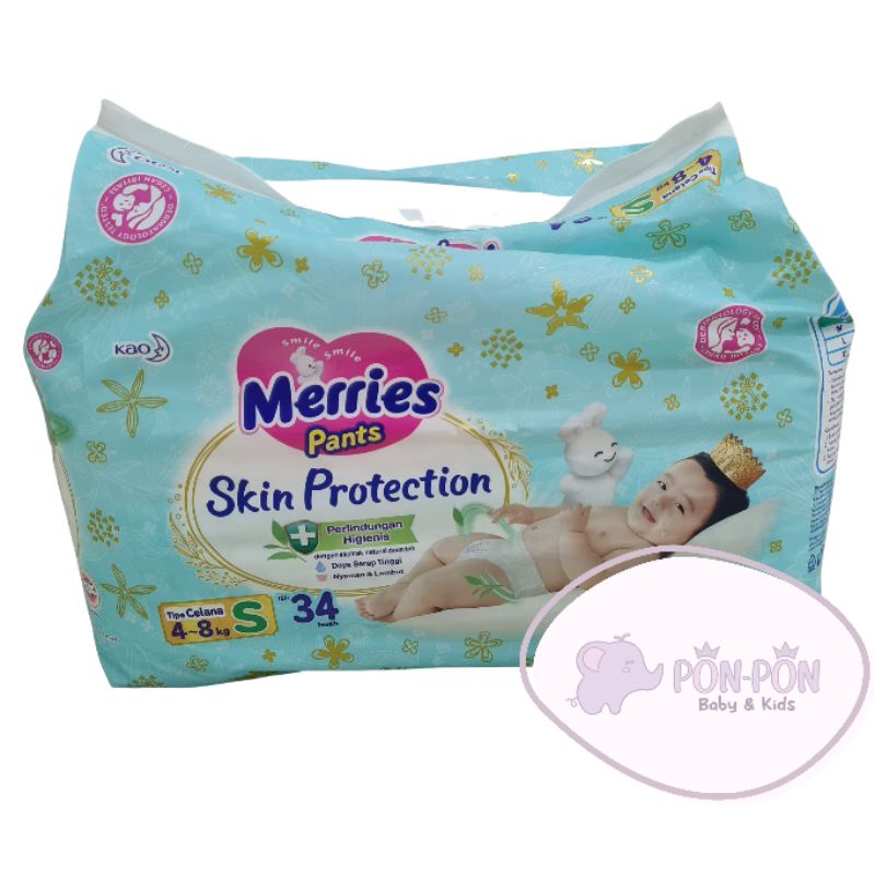 Popok Merries Size S Pampers Bayi