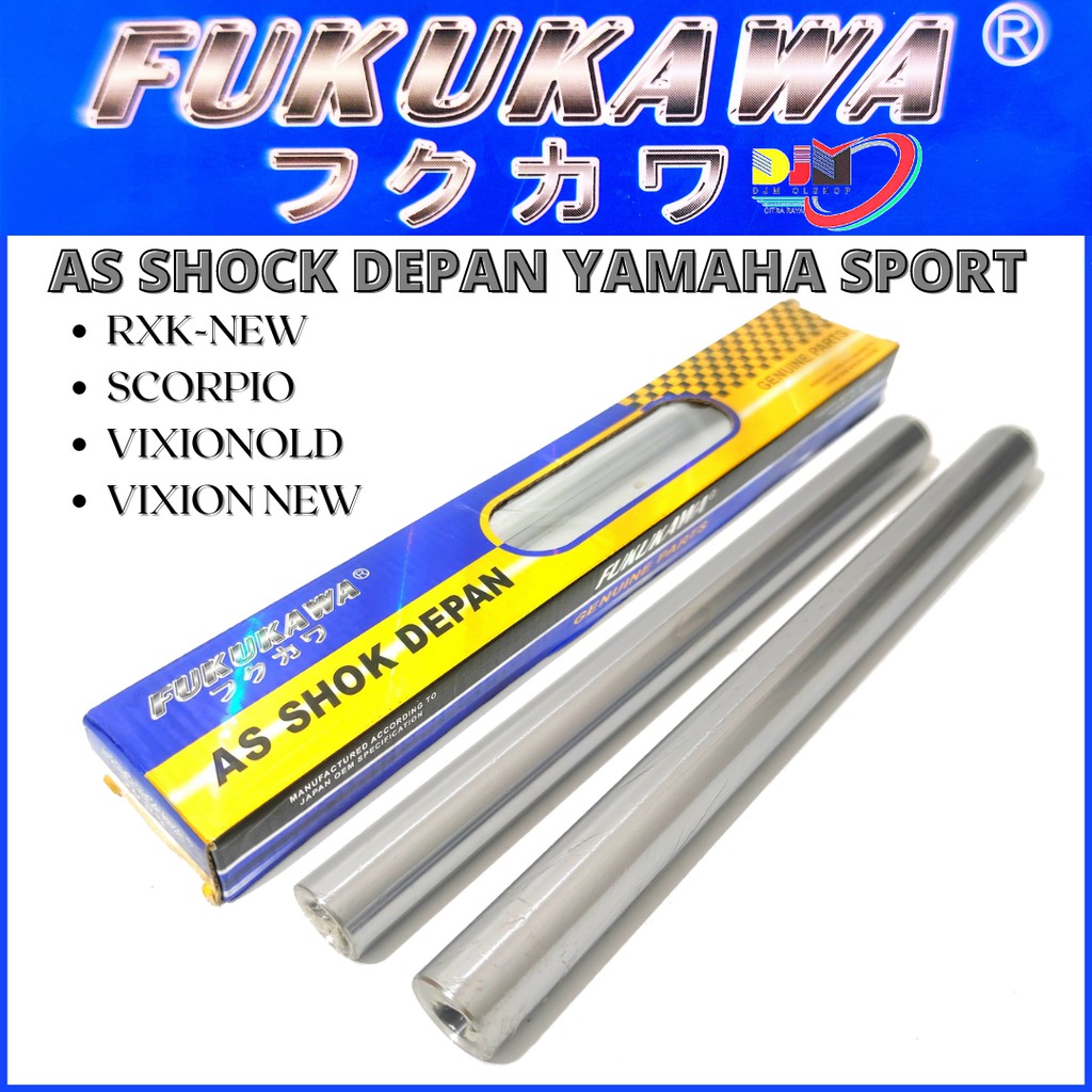 As Shock Depan Fukukawa Yamaha Sport Vixion, Vixion New, Rxking-New, Scorpio 2pc