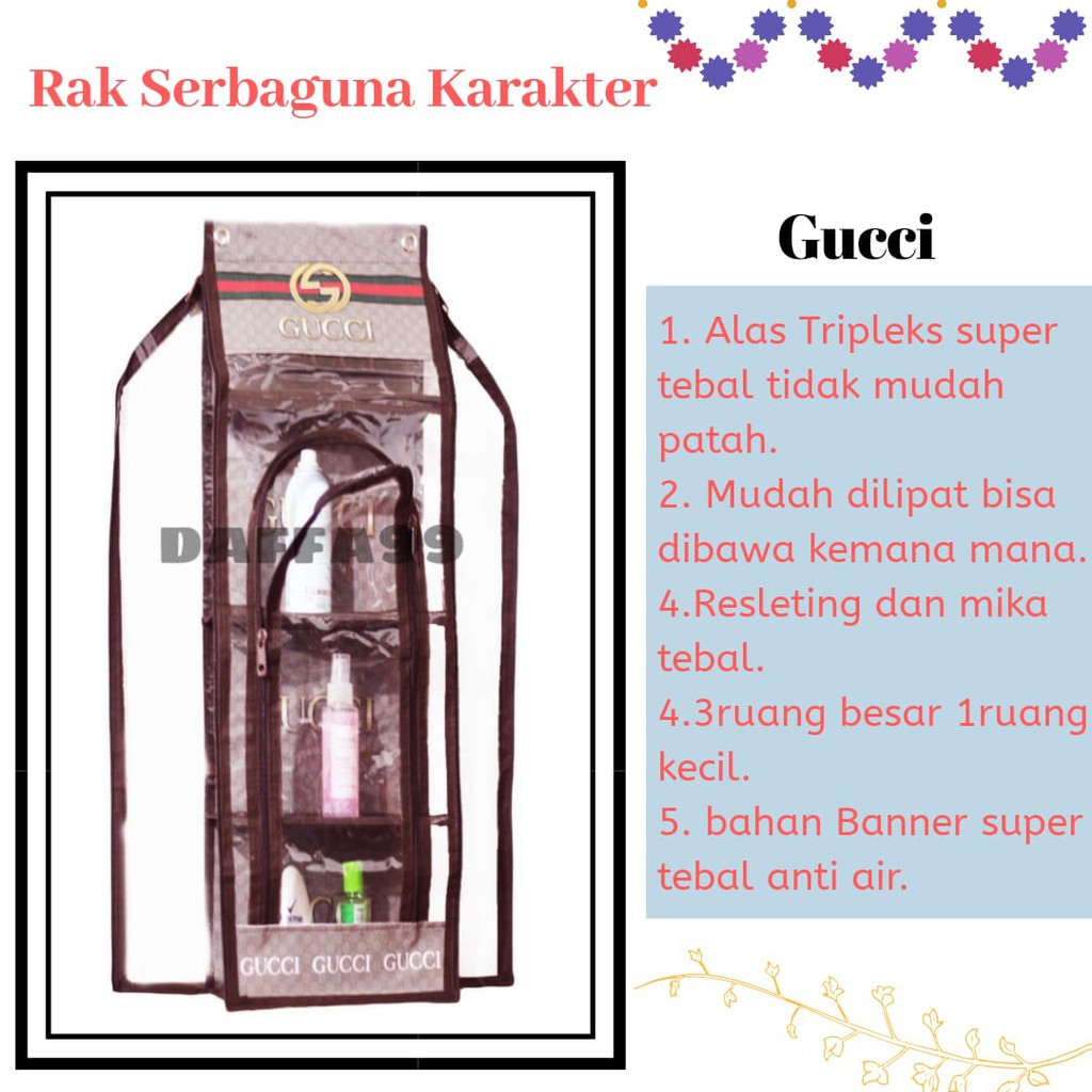 rak kosmetik serbaguna multifungsi murah