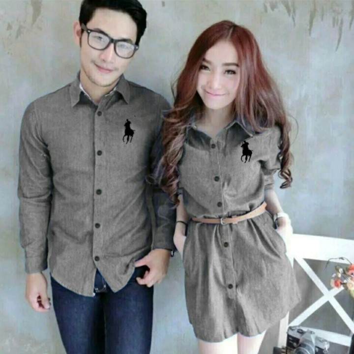 FWG - COUPLE SOLONIA CEWEK COWOK / PAKAIAN SET PASANGAN WANITA / BAJU PASANGAN PRIA WANITA