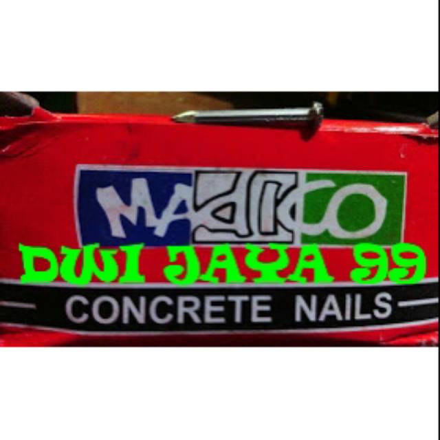paku beton putih madico 1-1/4" (3,25 cm) sangat kuat kwalitas terjamin
