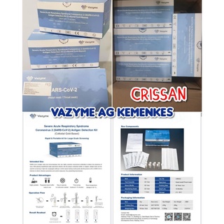 Jual Alat Test ANTIGEN Isi 20 Kemenkes AKL Original Vazymea DAPAT ...