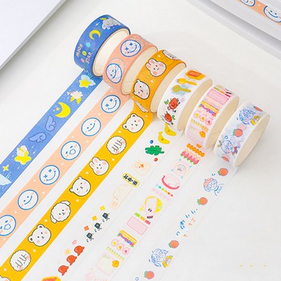 

HIME Masking Tape Lucu Gambar Kartun Untuk Dekorasi Pinggiran Kertas HI319