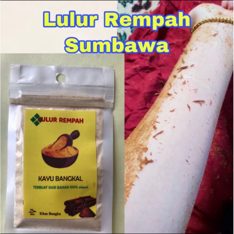 LULUR REMPAH KAYU BANGKAL 10 GRAM LULUR ASLI BANJARMASIN LULUR VIRAL TIKTOK
