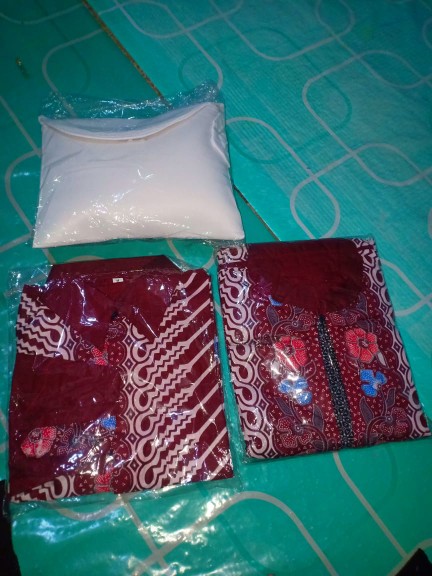 Sarimbit/couple Batik Modang Bunga Terbaru Baju Kondangan Dan Baju Pesta Termurah