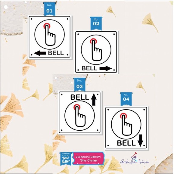 

STIKER TANDA BELL