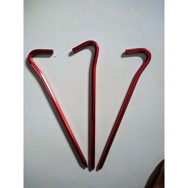 pasak tenda aluminium alloy