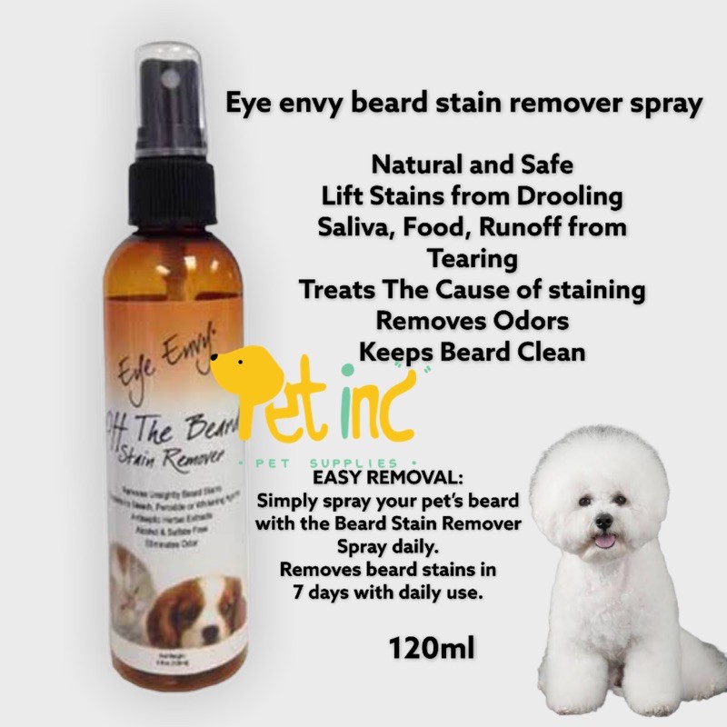 eye envy beard stain remover spray 120ml (spray pemutih moncong)