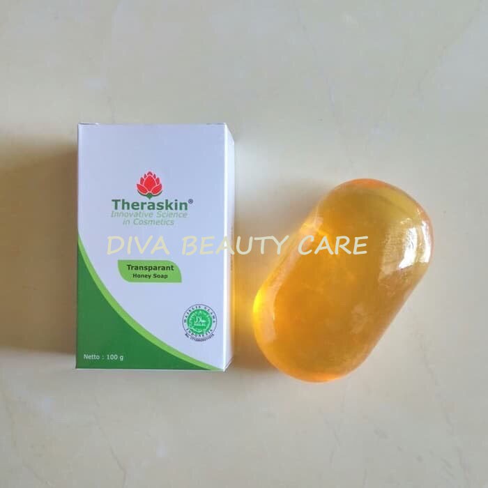 THERASKIN TRANSPARANT HONEY SOAP/HONEY BAR TRANSPARANT